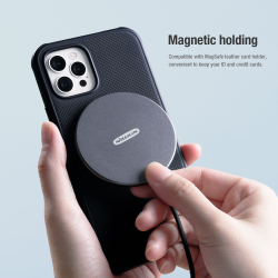 Чехол от Nillkin c поддержкой зарядки MagSafe для iPhone 13 Pro Max, серия Super Frosted Shield Pro Magnetic