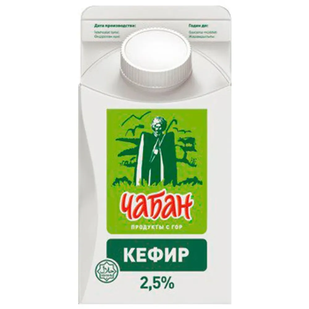 Кефир "Чабан" 2,5%,450г.