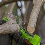 Цепная мини пила аккумуляторная Greenworks GD24CSMNX Арт. 2008707UH, 24V, 15см, бесщеточная, в комплекте АКБ 8 А·ч и ЗУ в сумке