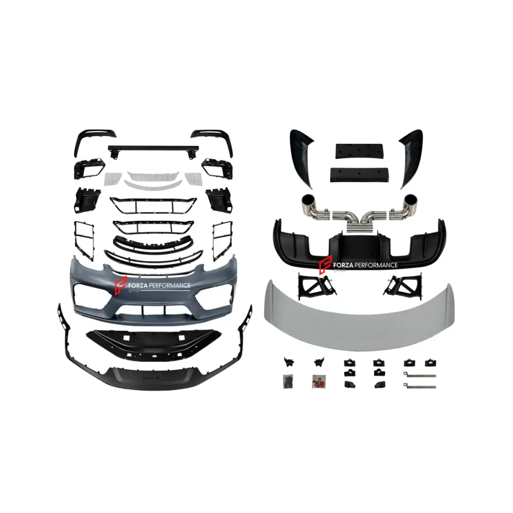 Обвес переделка в GT4 для Porsche 718 982 Boxster/Cayman 2016+ Порше