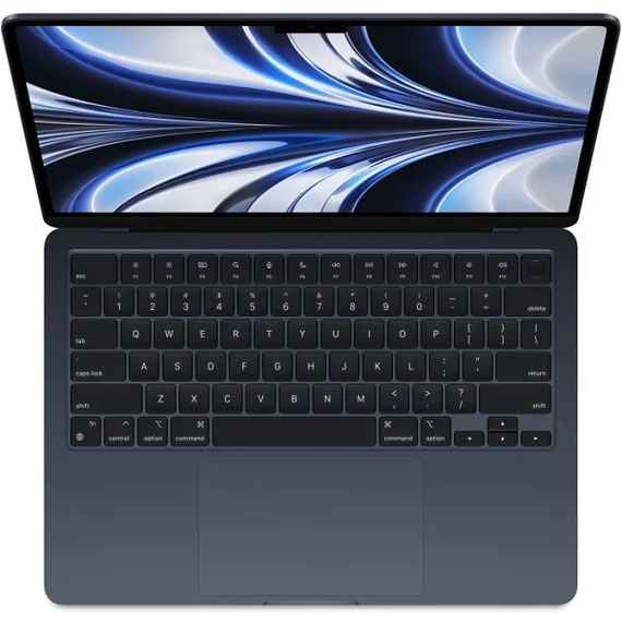 Ноутбук Ноутбук Apple MacBook Air 13.6" (M2 8C CPU/8C GPU, 16 Gb, 256 Gb SSD) dark blue (MC7X4)
