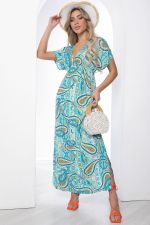 Платье "Лана" (голубое) П8621 LT Collection (Акция)