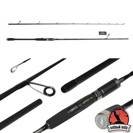 Спиннинг штекерный карбоновый Namazu Pro &quot;SupaPull-Jack II&quot; IM9, 2,4 м, тест 15-50 г/25/