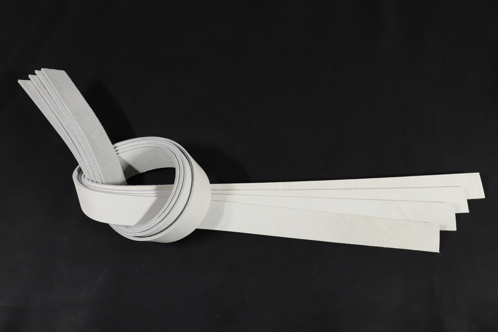 Ременная заготовка без окраса гладкая (хорошо красится)