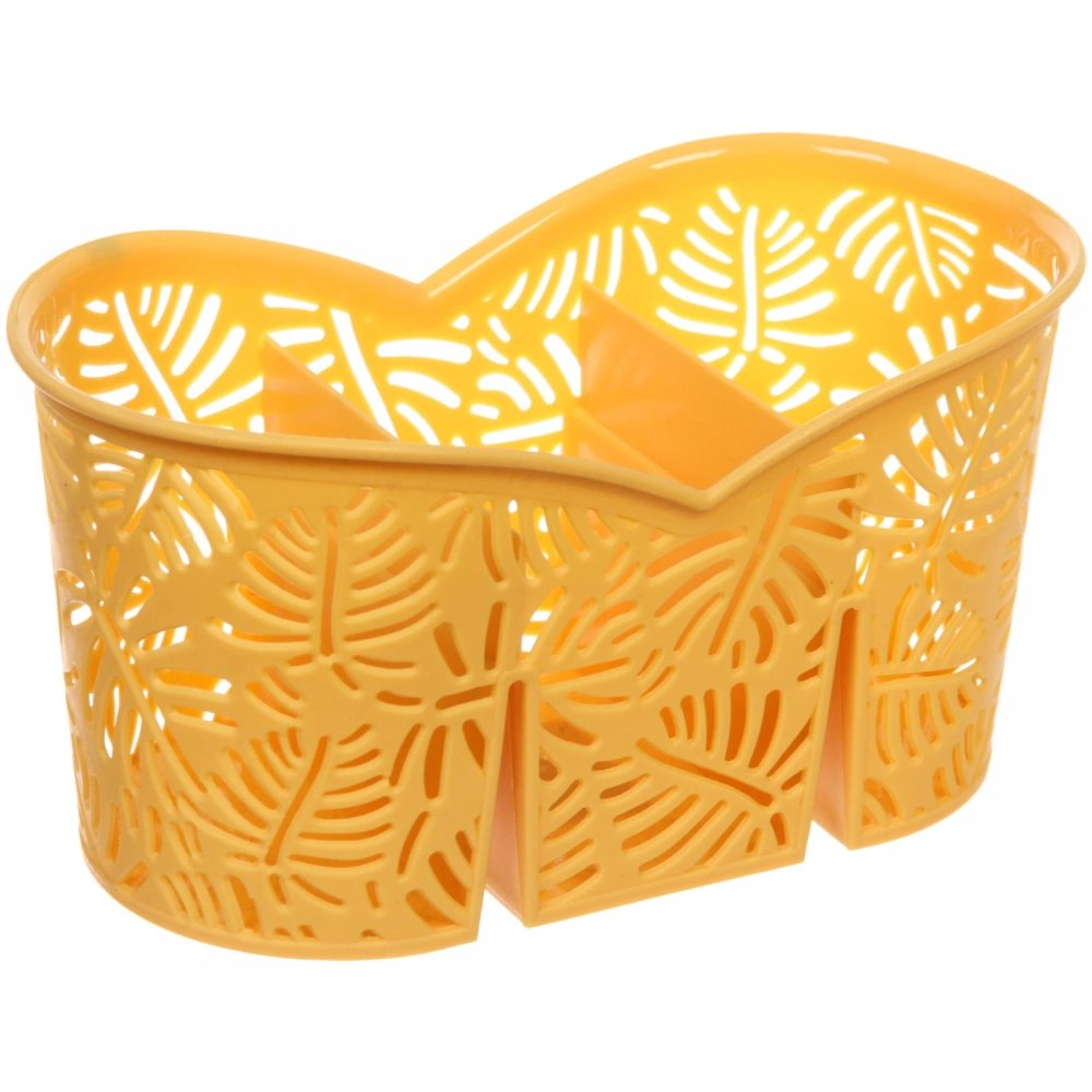 Подставка для столовых приборов «Папоротник» 3секции 19,5*11*10см