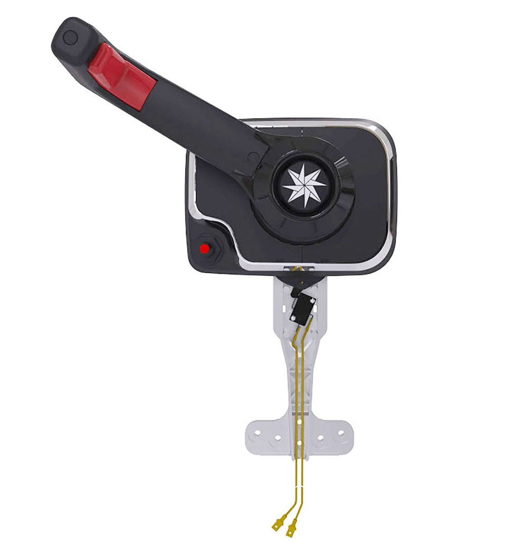 Пульт Д/У Xtreme, боковой монтаж (Center Console), черный, клавиша трима (10265044)