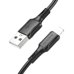 Кабель USB - Lightning BOROFONE BX80 (черный) 1м