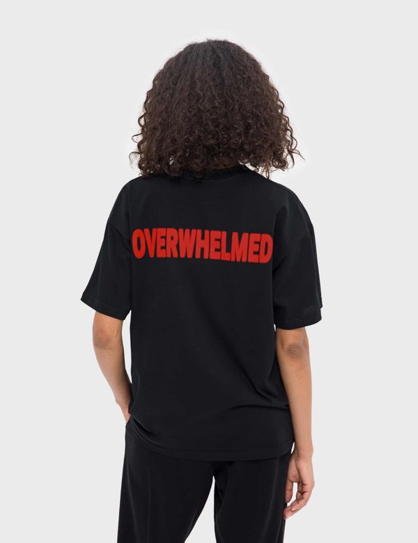 Футболка OVERWHELMED SS22 Черная - фото 5