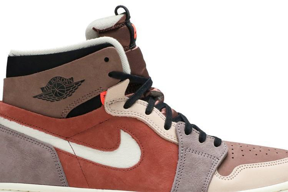 Кроссовки Jordan Air Jordan 1 High Zoom Air Cmft "Rust" (Женская размерная сетка)