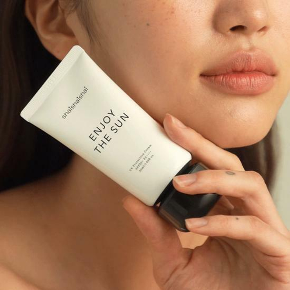 ShaiShaiShai Enjoy The Sun UV Protection Cream SPF50+ PA++++ увлажняющий солнцезащитный крем на стабильных химических фильтрах