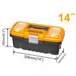 Ящик для инструмента 14" INGCO PBX1402