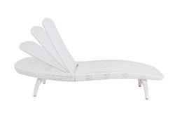 Шезлонг Pacific, белый