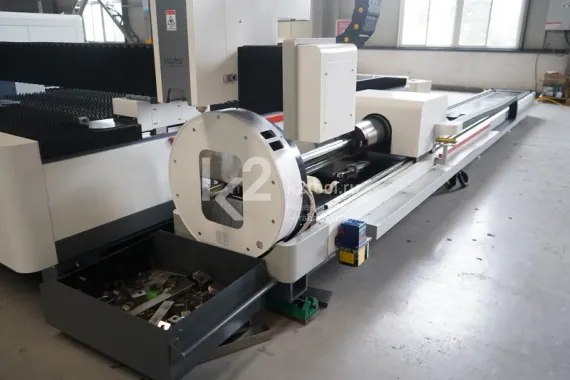 Комбинированный станок лазерной резки HGTECH SMART3015T с одним столом