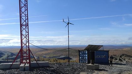Автономная ветро-солнечная электростанция 5кВт для золотодобывающей компании, фото №847980841