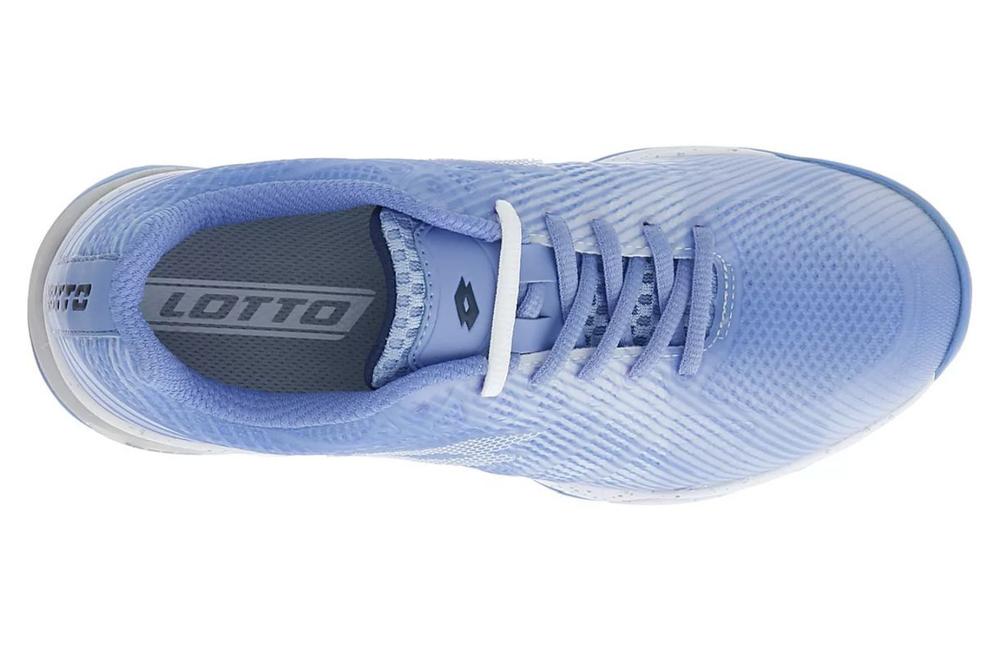 Женские теннисные кроссовки Lotto Mirage 300 III Clay - chambray blue/all white/cornflower