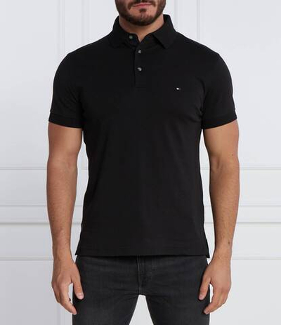 Поло ESS INTERLOCK Tommy Hilfiger - черный(MW0MW33228)
