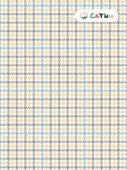 Наволочка комплект 2шт Milky Garden "Сrow foot (сатин)" 70х70 см