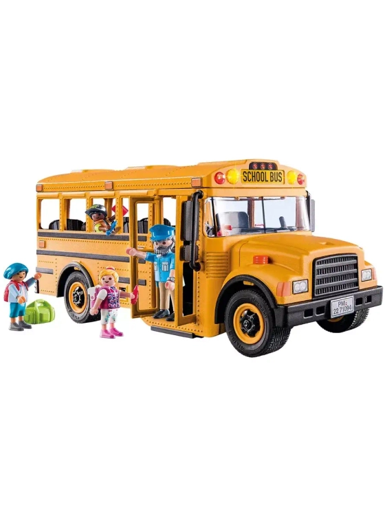 Набор Школьный автобус Playmobil 70983 свет