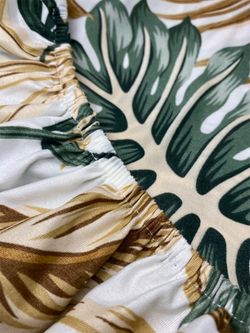 Простынь на резинке полисатин Simple House "Ламам" 90x200 см