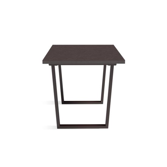 Стол Jack раздвижной (120+40) камень темный