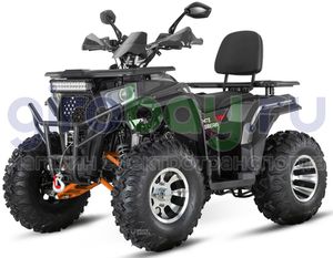 Бензиновый квадроцикл WHITE SIBERIA BARS 200CC PRO (Черный) фото №1