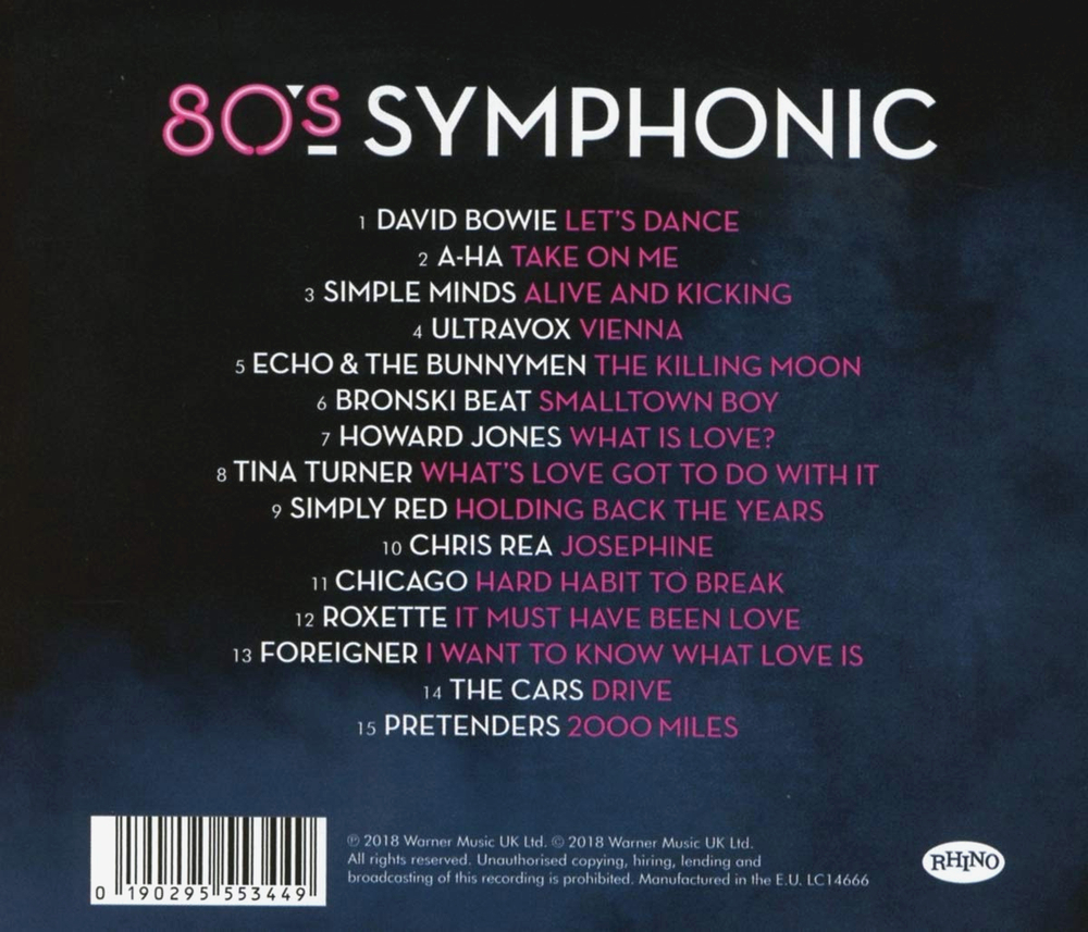 Сборник / 80's Symphonic (CD)