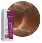 OLLIN SILK TOUCH 9/5 блондин махагоновый 60мл Безаммиачный стойкий краситель для волос