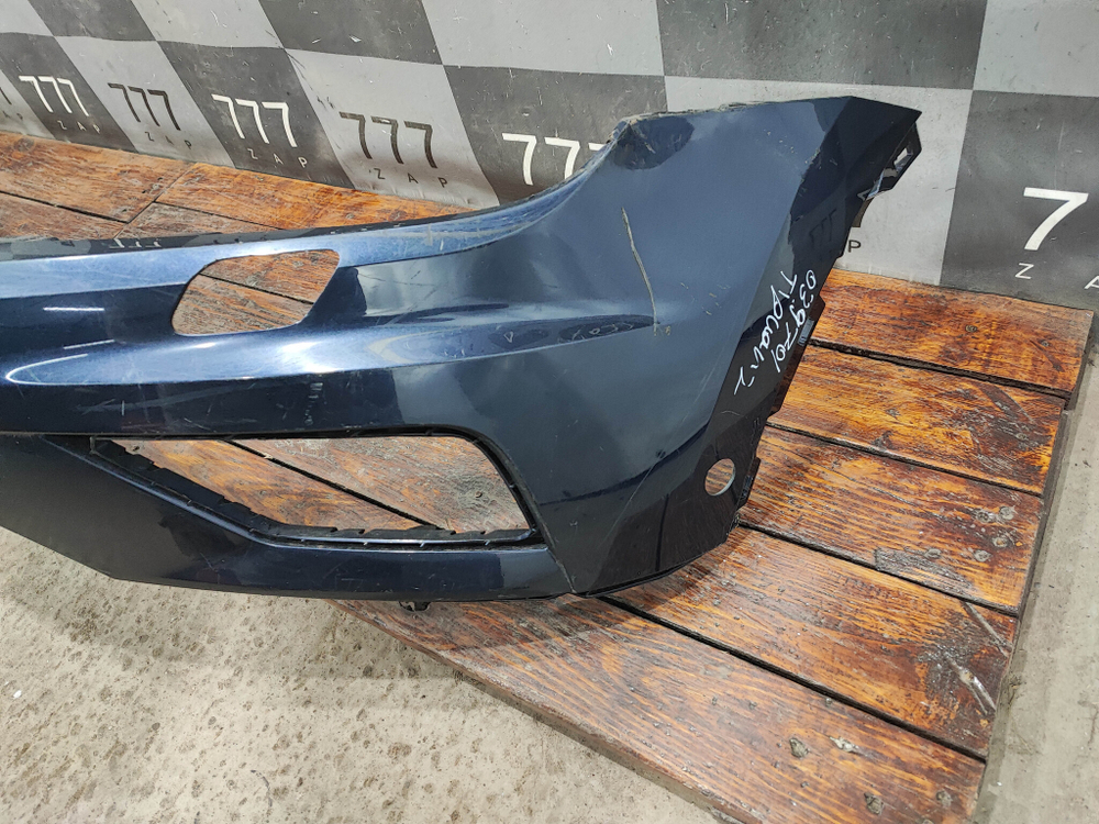 Бампер передний Volkswagen Tiguan 2 16-20 Б/У Оригинал 5NR807217GRU