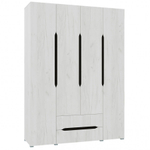 Вега (Горизонт) Шкаф четырехдверный (с 2 ящиками)