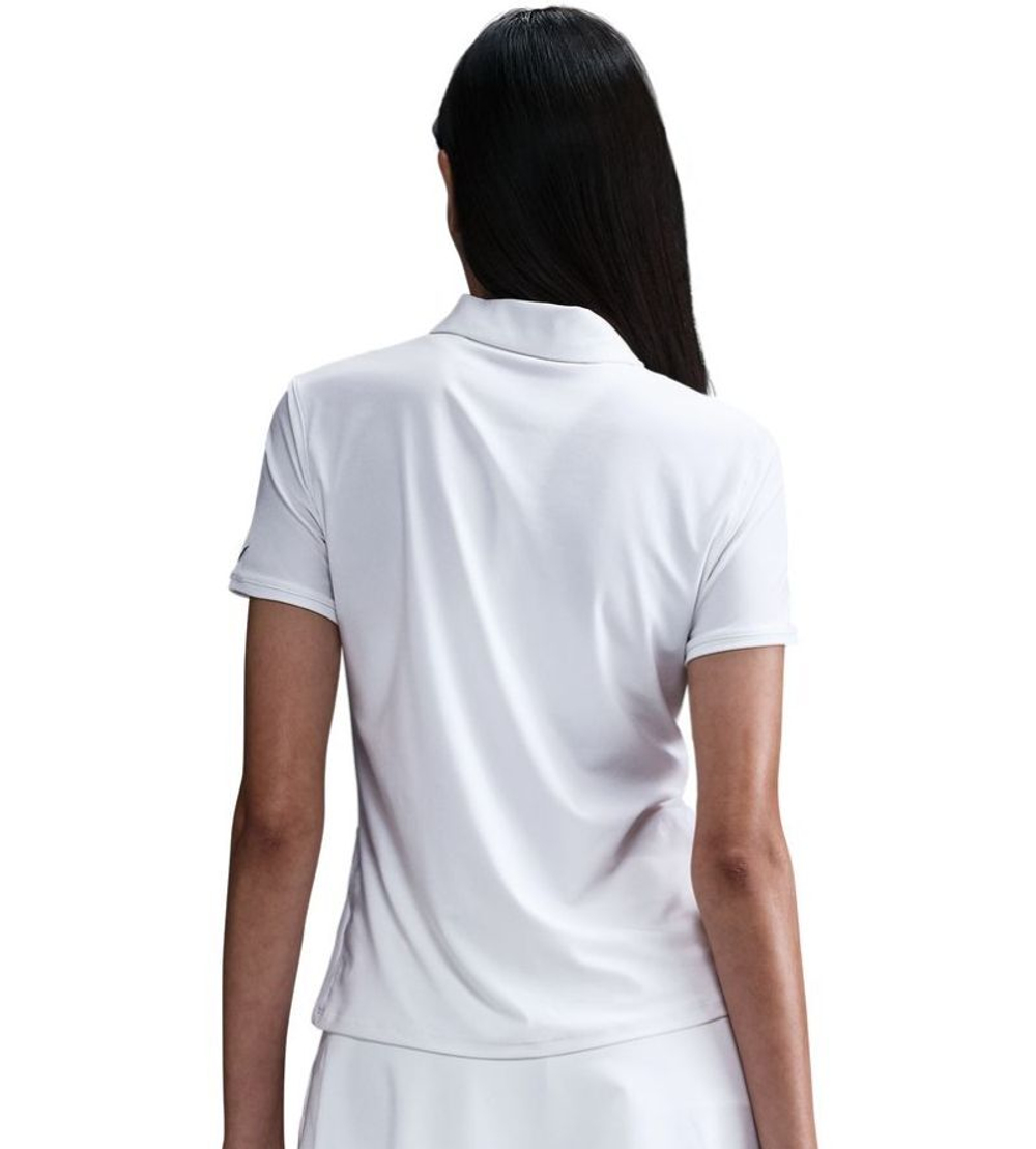 Женское поло Nike Dri-Fit Victory Short Sleeve - white/black