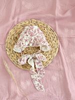 Чепчик муслиновый с кроше