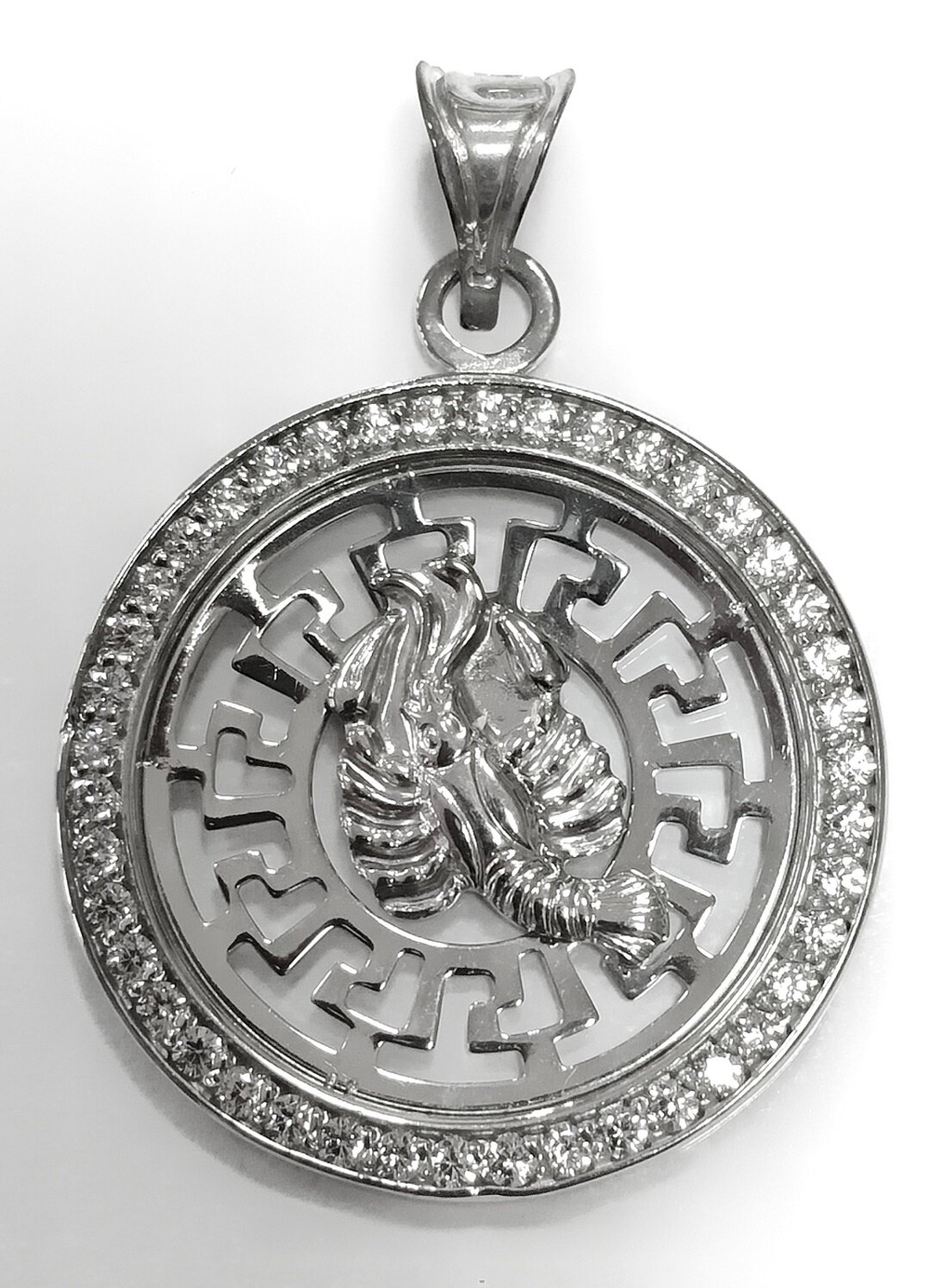 Ювелирная подвеска из серебра"Рак"