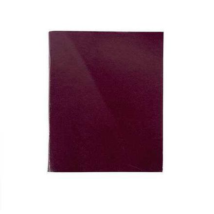 Тетрадь 96л, А5, бумвинил, клетка, Lite, бордо