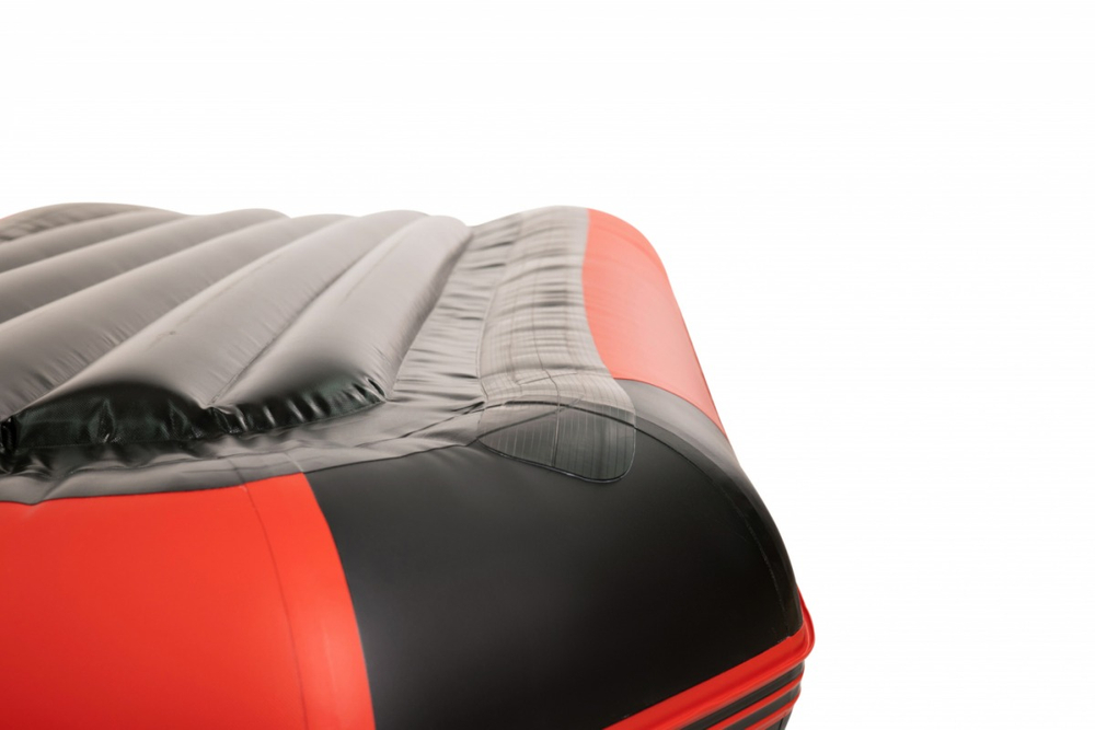 YACHTMAN-300 МНД НАДУВНОЕ ДНО (Яхтман) красный-черный (лодка ПВХ с усилением)