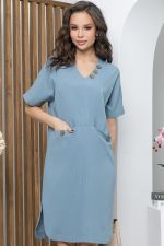Платье "Асель" (голубое) П5521 LT Collection