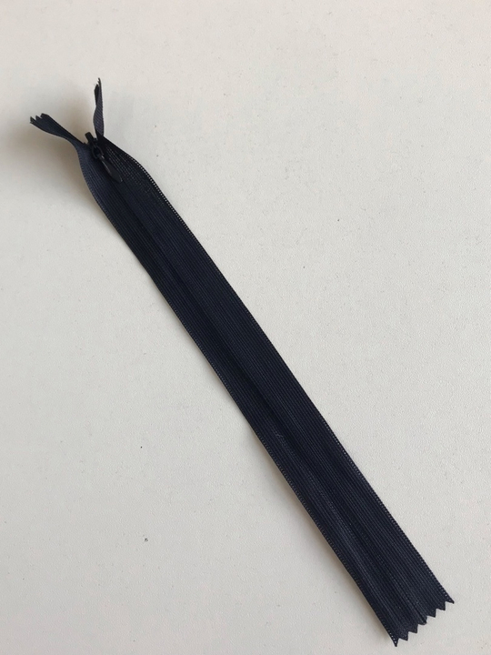 Молния потай 20см капрон черный