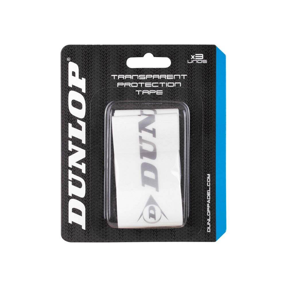 Теннисная ракетка Dunlop Padel Transparent Pro Tape Racket Saver Tape - Transparent