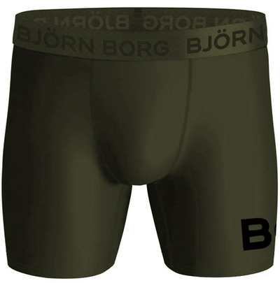 Мужские боксеры спортивные Björn Borg Performance Boxer 1P - green