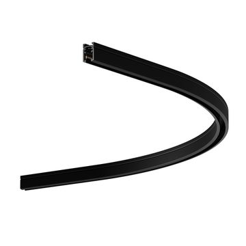 Коннектор радиусный TRA184-R600-11B-1 черный Accessories for tracks Levity Maytoni