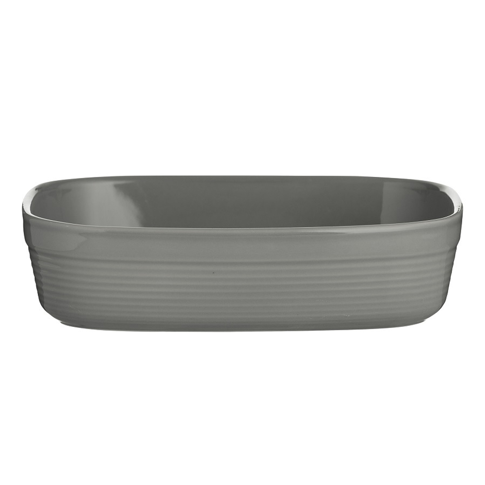 Блюдо для запекания William Mason прямоугольное 24 см серое Mason Cash
