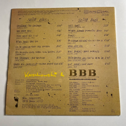 Винтажная виниловая пластинка LP Kerschowski and Blankenfelder Boogie Band (ГДР 1989)