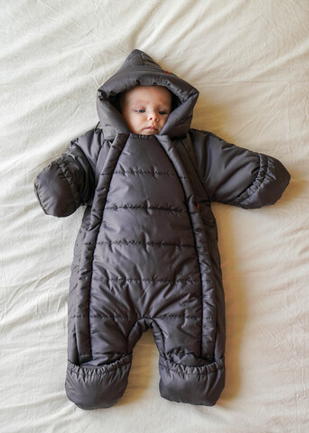 Демисезонный комбинезон графит