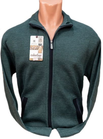 p-p 62-66. Жакет шерстяной "COLORBAR" Турция. Разъемный замок. BATAL