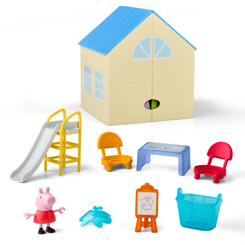 Hasbro ŚWINKA PEPPA - Детский сад с игровой площадкой Раскладной + аксессуары G0530
