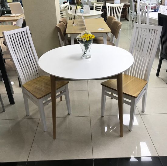 Стол Арека КС 950 (бук/тон 1/тон подстолья 2/ножка 8)