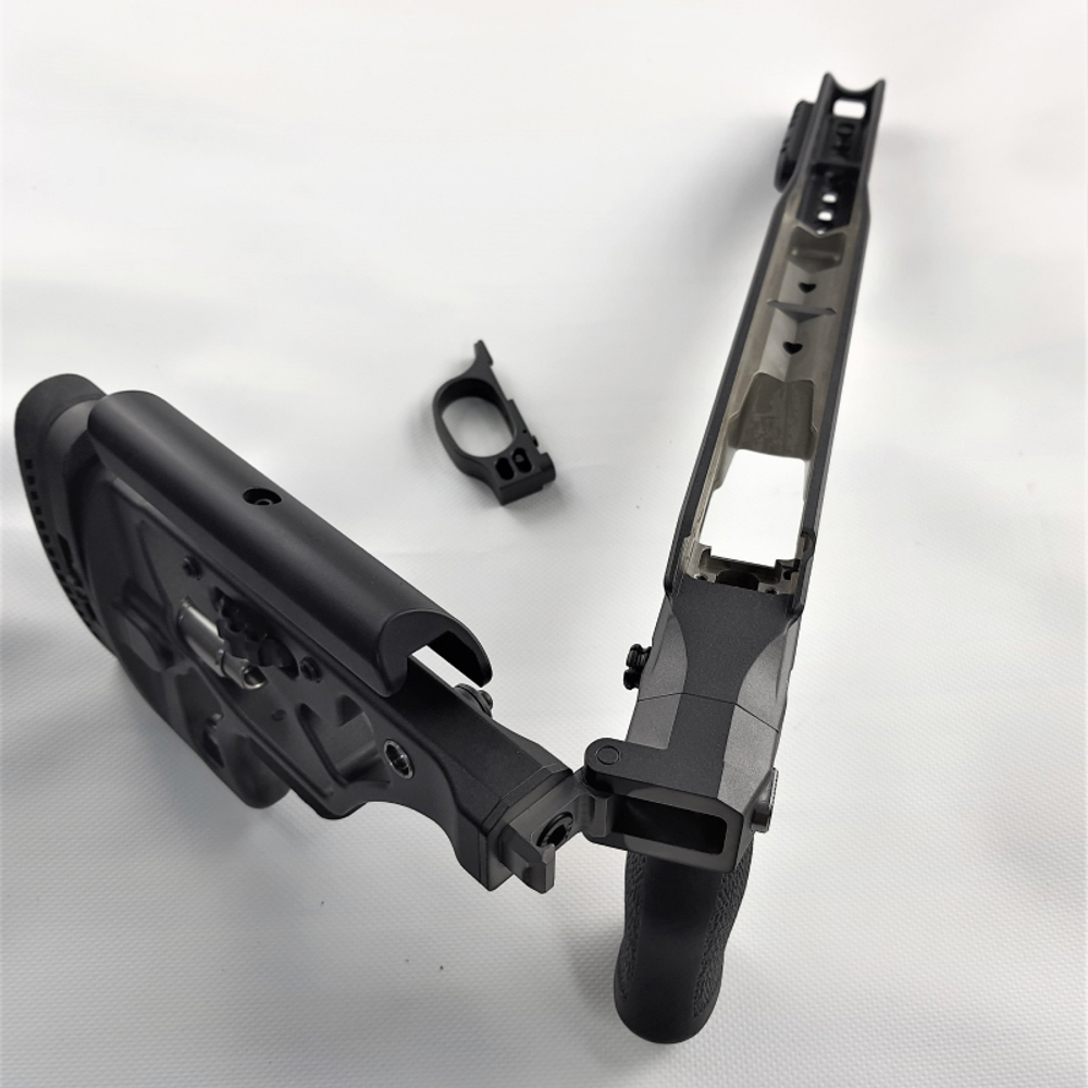 Ложа M12Б G3 (Чёрный) на Blaser R8 Hunter, CNC Guns Custom