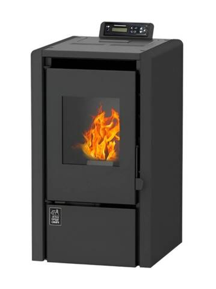 ZOTA Пеллетный камин A6H13 Black 6 кВт, 13 л