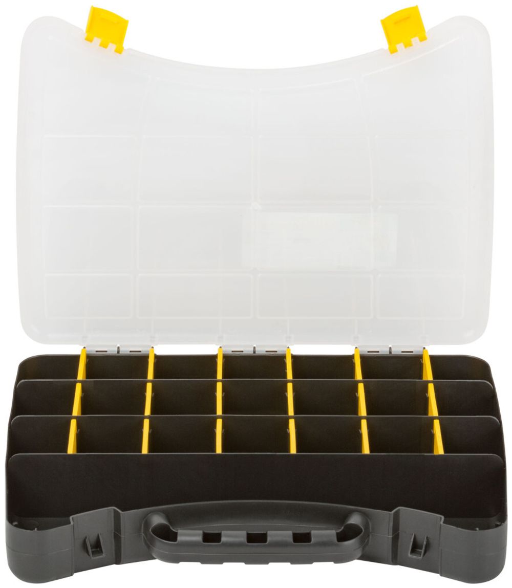 Ящик для крепежа (органайзер) (с защелкой) 12'' ( 300х225х45 мм ), 65651