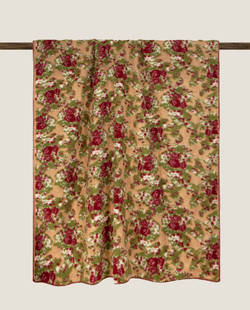 Плед Frati SWEET ROSES BORDEAUX Frati Home 150x190 Разноцветный