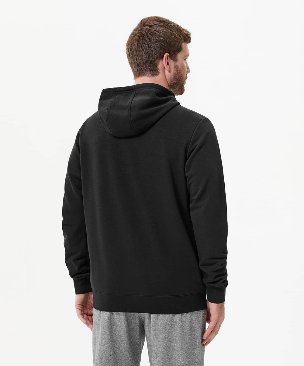 Худи на молнии ESSENTIAL Cotton Zip Hoodie, черный